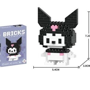 SOLD Kuromi Bricks Set